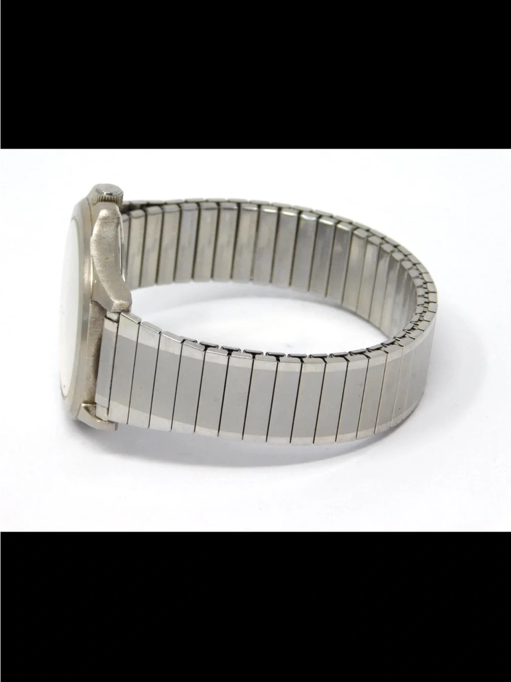 Green Bay Packers Men's Watch Logo Art Stretch Band Stainless Steel NFL Fan Gear